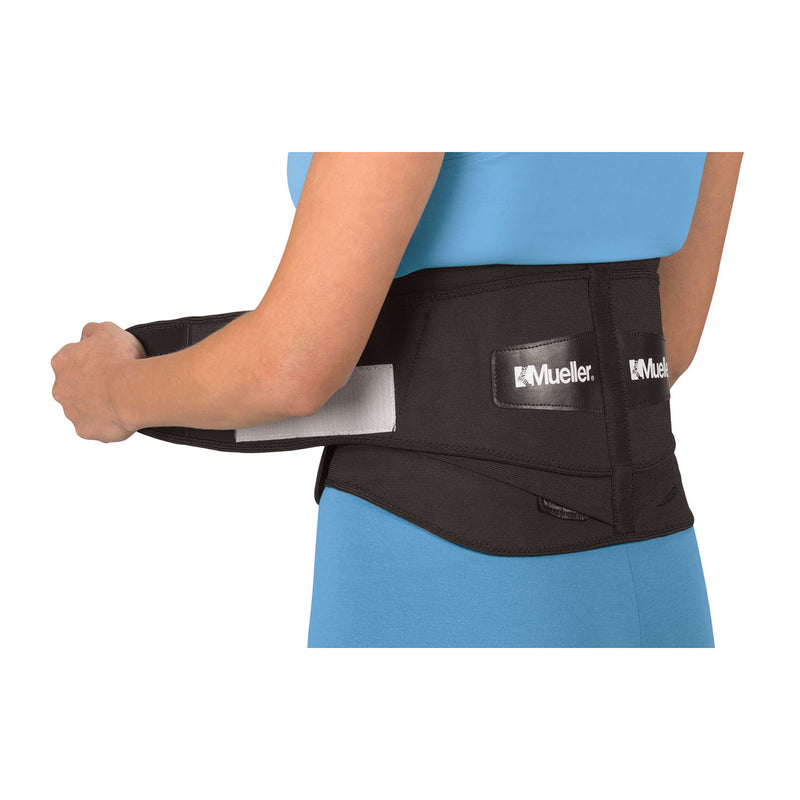 MUELLER LUMBAR BACK BRACE W/ REMOVABLE PAD