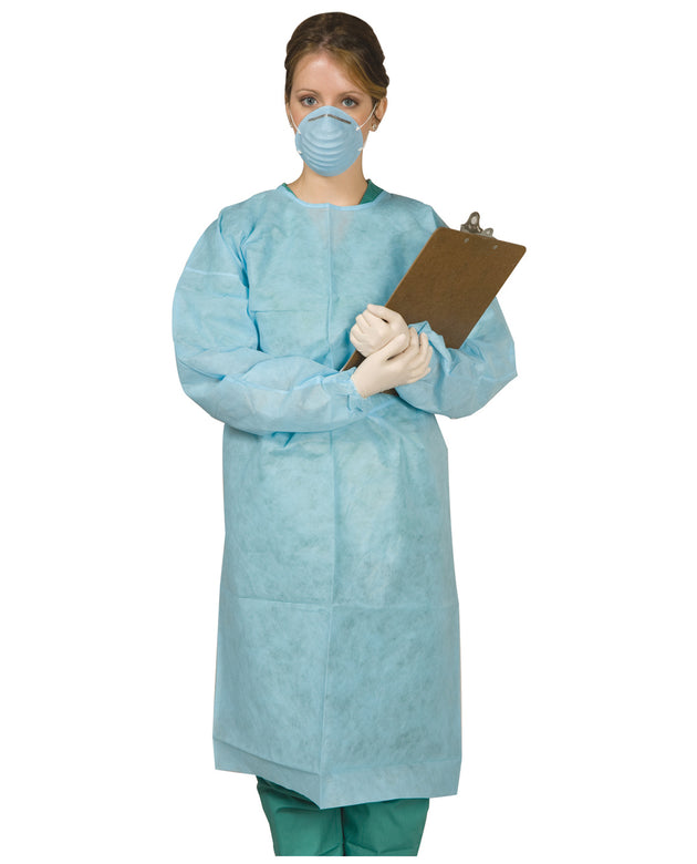 MYDENT DISPOSABLE TIE-BACK PROTECTIVE GOWN