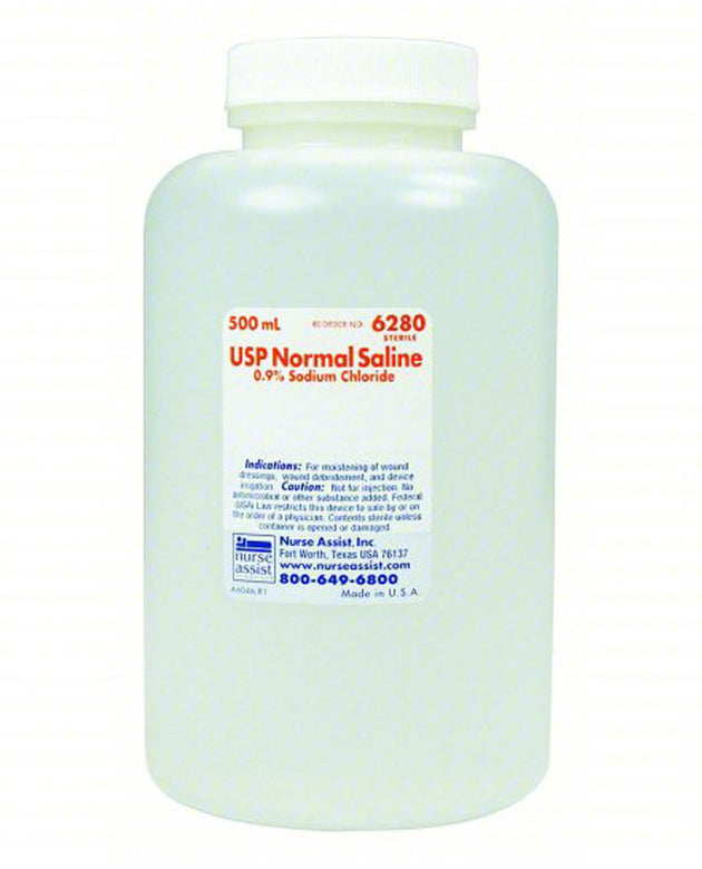 NURSE ASSIST SALINE & WATER