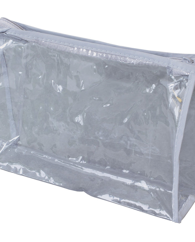 NEW WORLD IMPORTS CLEAR VINYL POUCH