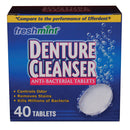 NEW WORLD IMPORTS FRESHMINT® DENTURE TABLETS