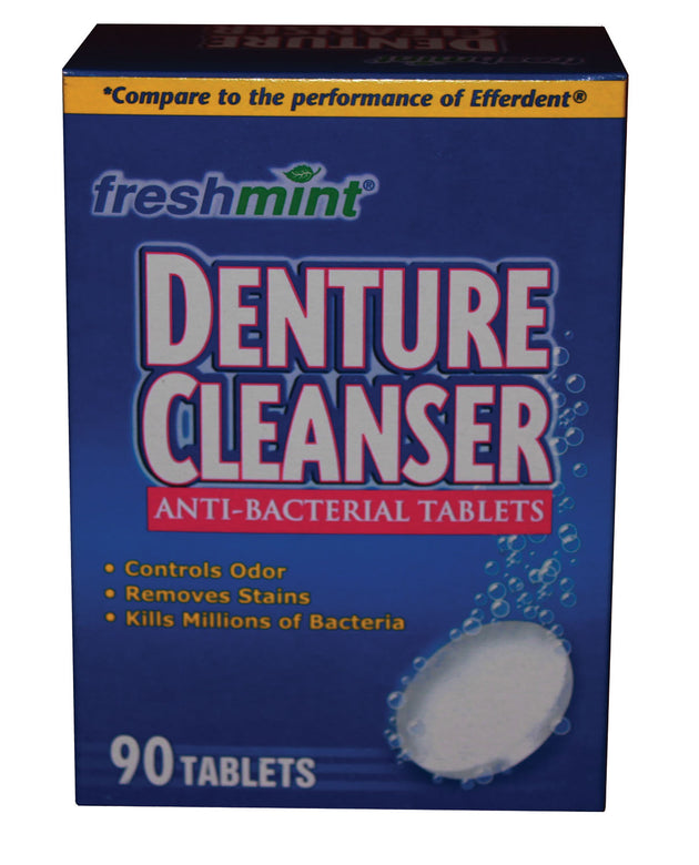 NEW WORLD IMPORTS FRESHMINT® DENTURE TABLETS