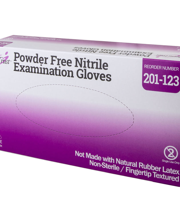 OMNI INTERNATIONAL OMNITRUST™ NITRILE POWDER FREE EXAMINATION GLOVE