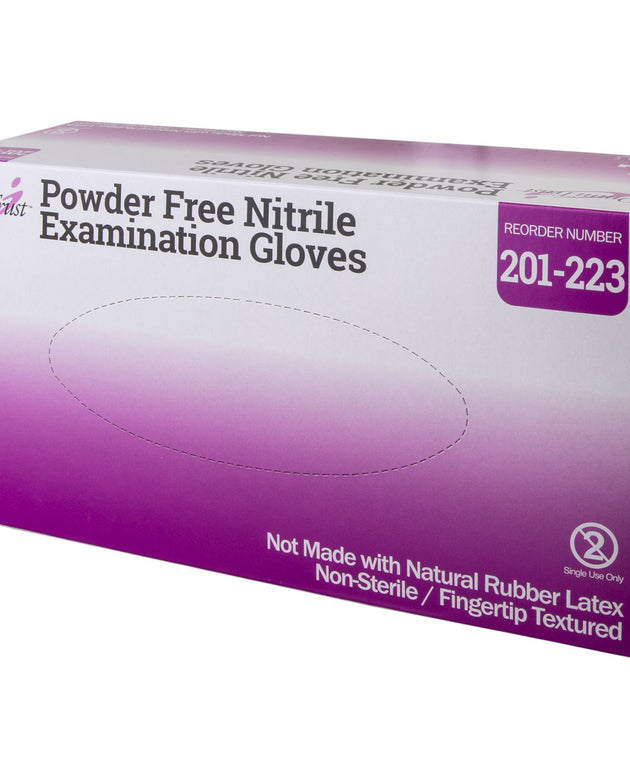 OMNI INTERNATIONAL OMNITRUST™ NITRILE POWDER FREE EXAMINATION GLOVE