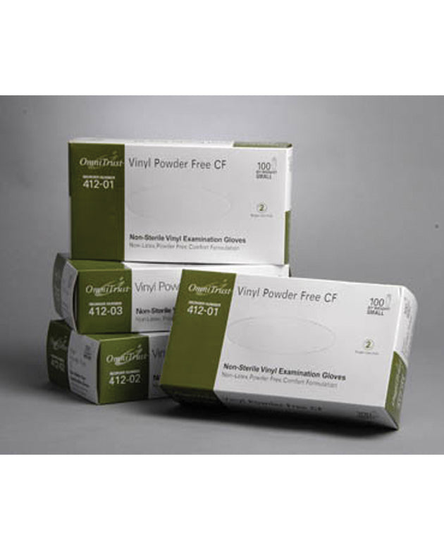 OMNI INTERNATIONAL OMNITRUST™ VINYL POWDER FREE EXAMINATION GLOVE