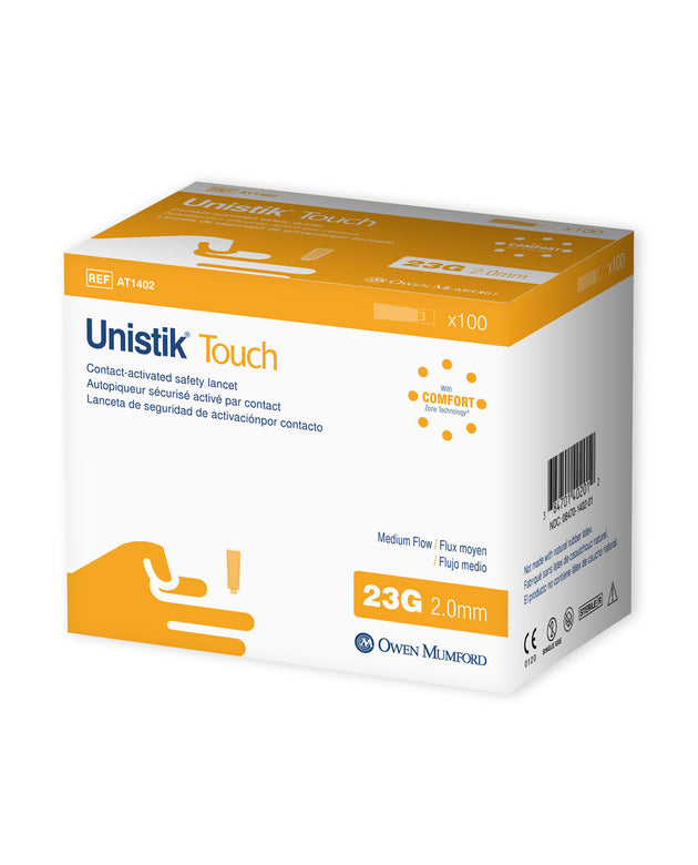 OWEN MUMFORD UNISTIK® TOUCH™ SINGLE USE SAFETY LANCET