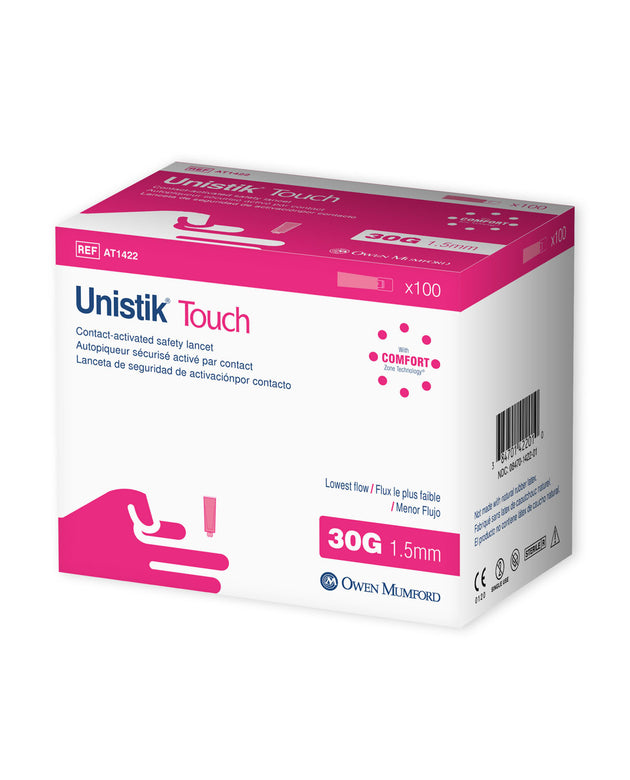 OWEN MUMFORD UNISTIK® TOUCH™ SINGLE USE SAFETY LANCET