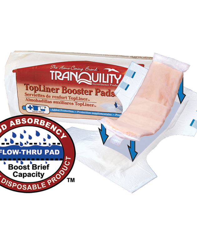 PRINCIPLE BUSINESS TRANQUILITY® TOPLINER™ BOOSTER PAD