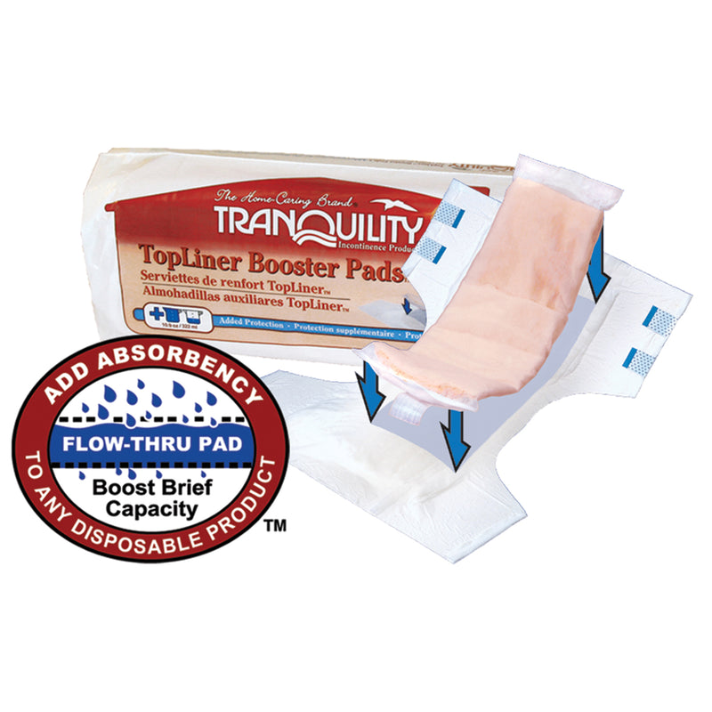 PRINCIPLE BUSINESS TRANQUILITY® TOPLINER™ BOOSTER PAD