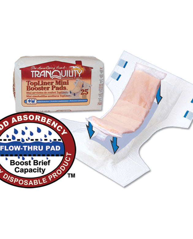 PRINCIPLE BUSINESS TRANQUILITY® TOPLINER™ BOOSTER PAD