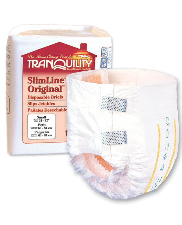 PRINCIPLE BUSINESS TRANQUILITY® SLIMLINE® DISPOSABLE BRIEFS