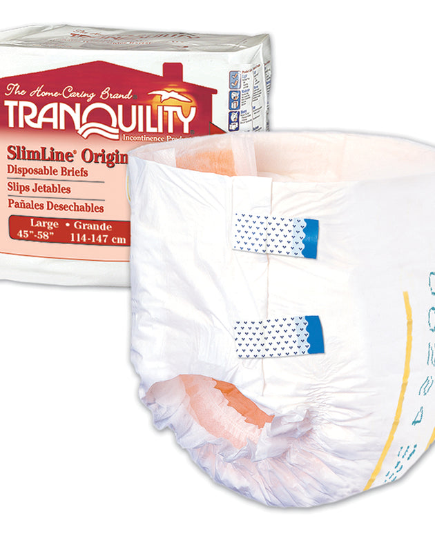 PRINCIPLE BUSINESS TRANQUILITY® SLIMLINE® DISPOSABLE BRIEFS