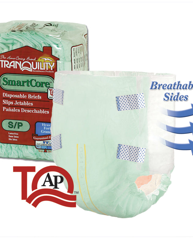 PRINCIPLE BUSINESS TRANQUILITY® SMARTCORE™ DISPOSABLE BRIEFS