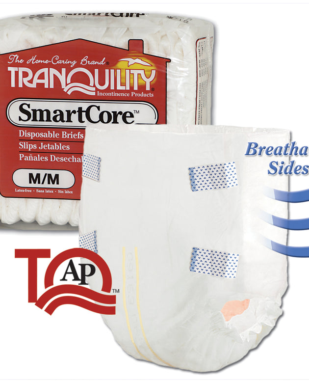 PRINCIPLE BUSINESS TRANQUILITY® SMARTCORE™ DISPOSABLE BRIEFS