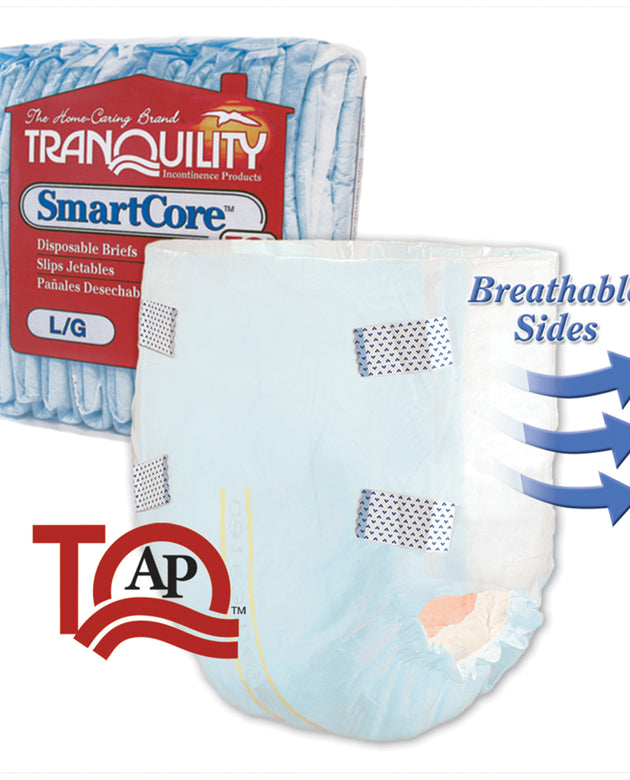 PRINCIPLE BUSINESS TRANQUILITY® SMARTCORE™ DISPOSABLE BRIEFS