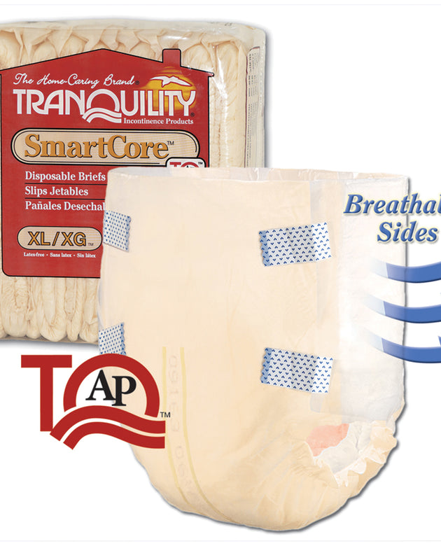 PRINCIPLE BUSINESS TRANQUILITY® SMARTCORE™ DISPOSABLE BRIEFS
