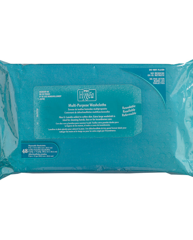 PDI HYGEA® MULTIPURPOSE  WASHCLOTHS