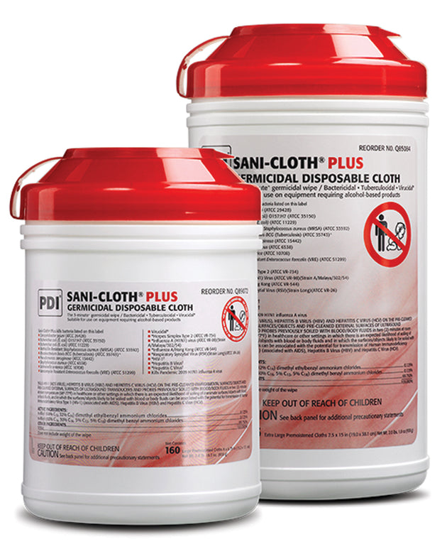 PDI SANI-CLOTH PLUS® GERMICIDAL DISPOSABLE CLOTH