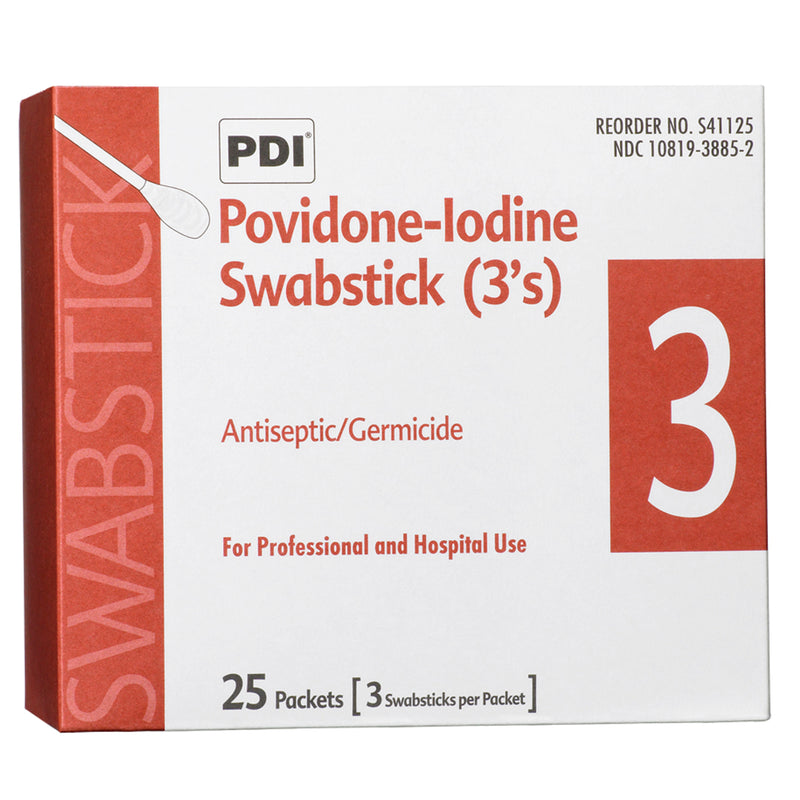 PDI PVP IODINE SWABSTICK