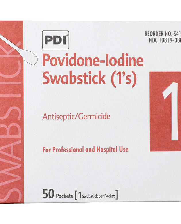 PDI PVP IODINE SWABSTICK