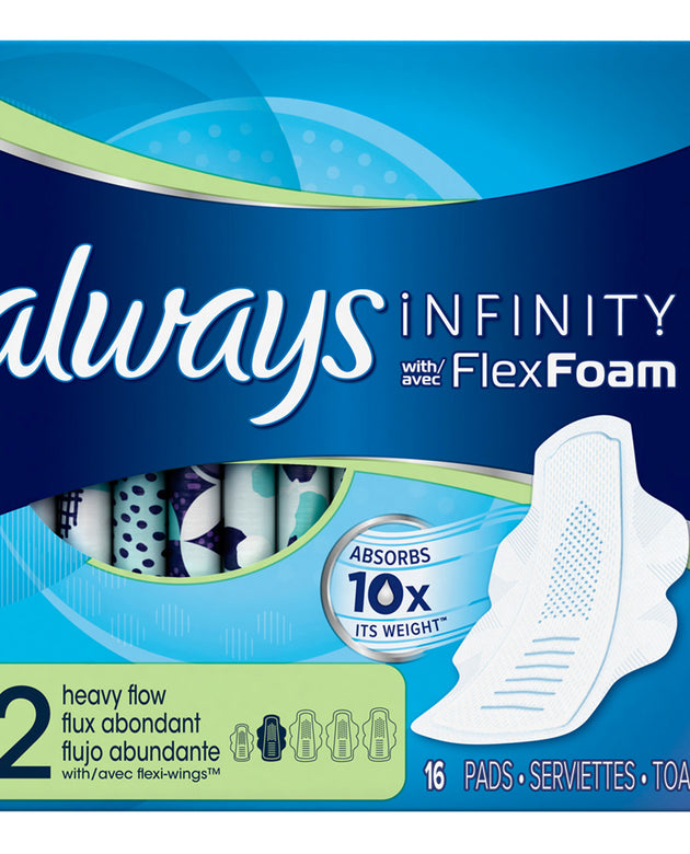 P&G DISTRIBUTING ALWAYS® INFINITY PADS