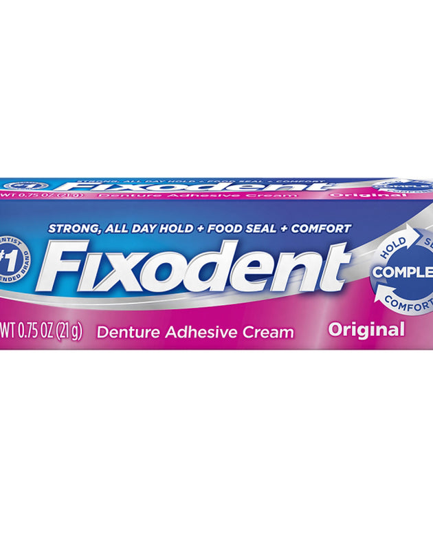 P&G DISTRIBUTING FIXODENT DENTURE ADHESIVES