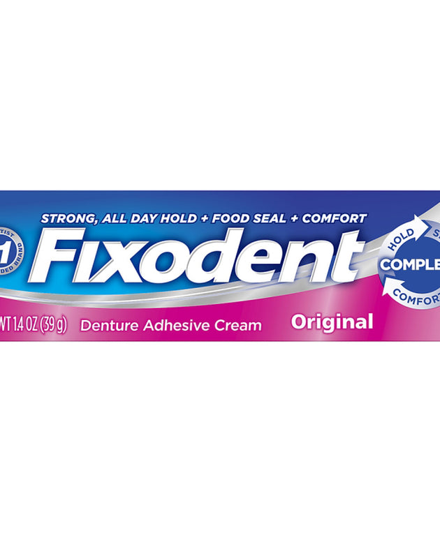 P&G DISTRIBUTING FIXODENT DENTURE ADHESIVES