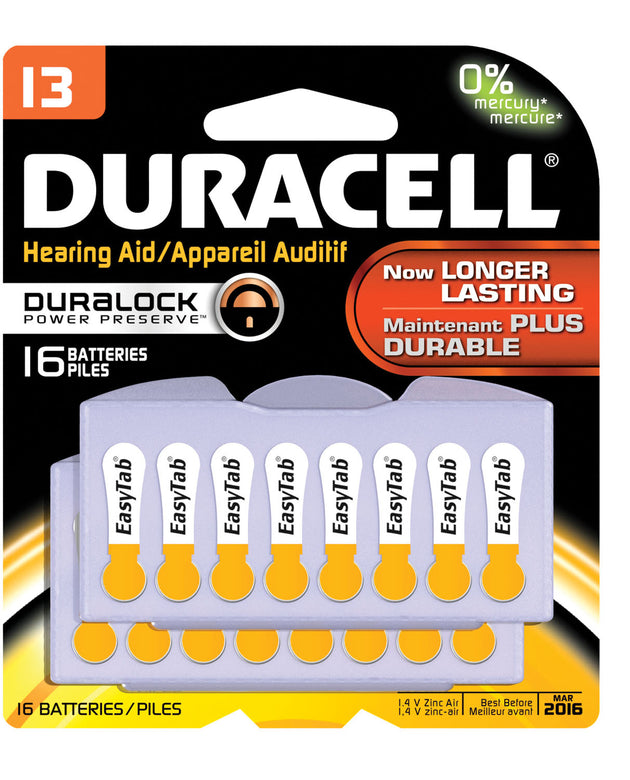 DURACELL® HEARING AID BATTERY