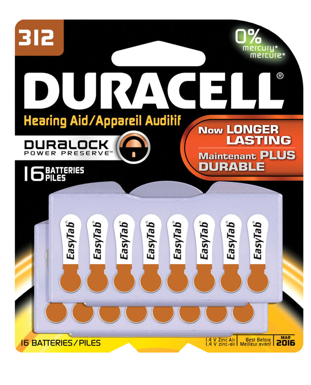 DURACELL® HEARING AID BATTERY