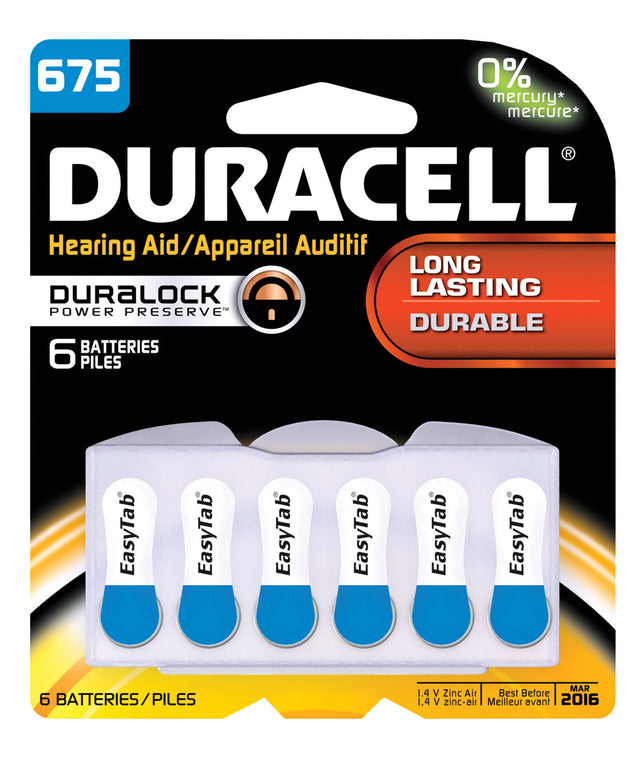 DURACELL® HEARING AID BATTERY