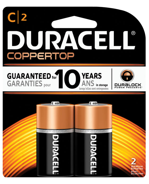 DURACELL® COPPERTOP® ALKALINE RETAIL BATTERY WITH DURALOCK POWER PRESERVE™ TECHNOLOGY