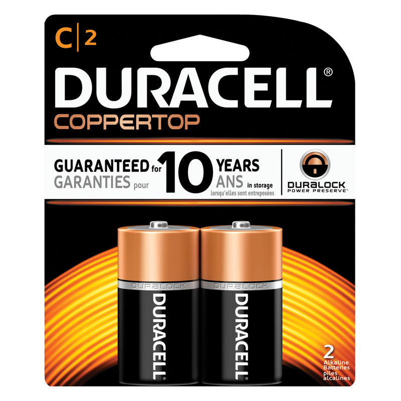 DURACELL® COPPERTOP® ALKALINE RETAIL BATTERY WITH DURALOCK POWER PRESERVE™ TECHNOLOGY