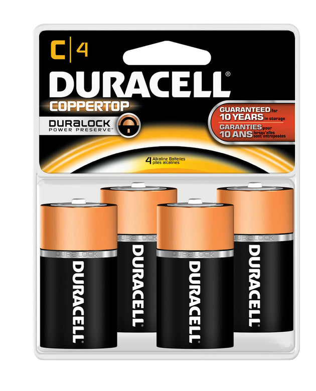 DURACELL® COPPERTOP® ALKALINE RETAIL BATTERY WITH DURALOCK POWER PRESERVE™ TECHNOLOGY