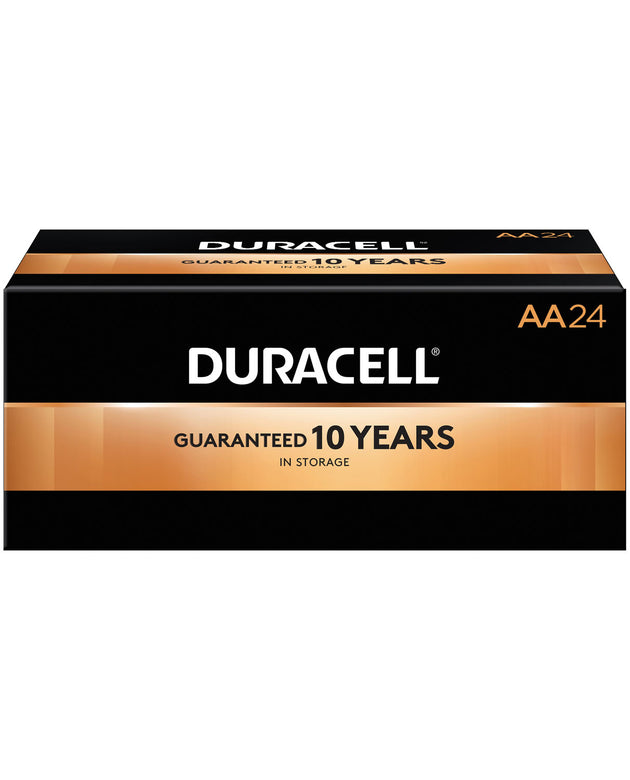 DURACELL® COPPERTOP® ALKALINE BATTERY WITH DURALOCK POWER PRESERVE™ TECHNOLOGY