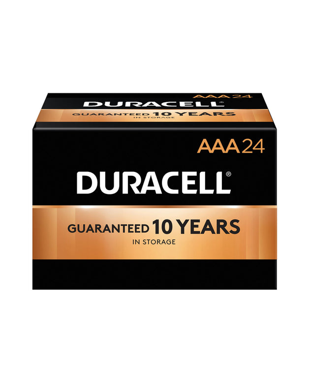 DURACELL® COPPERTOP® ALKALINE BATTERY WITH DURALOCK POWER PRESERVE™ TECHNOLOGY
