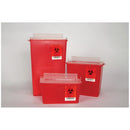 PLASTI HORIZONTAL ENTRY SHARPS CONTAINERS