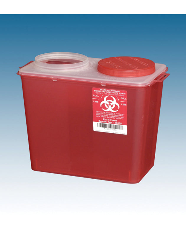 PLASTI BIG MOUTH SHARPS CONTAINERS