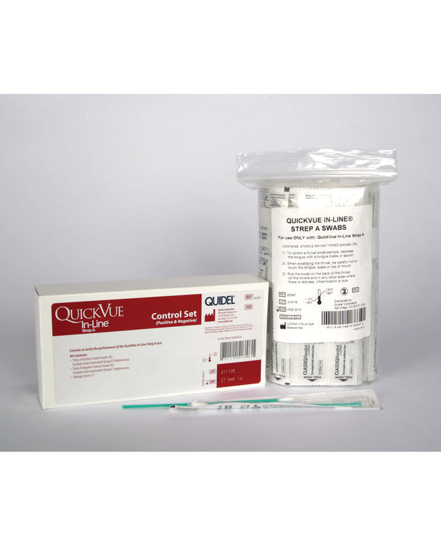 QUIDEL QUICKVUE® IN-LINE® STREP A LUQID CONTROL SET