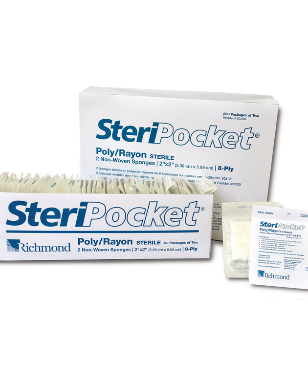 RICHMOND STERIPOCKET™ SPONGES