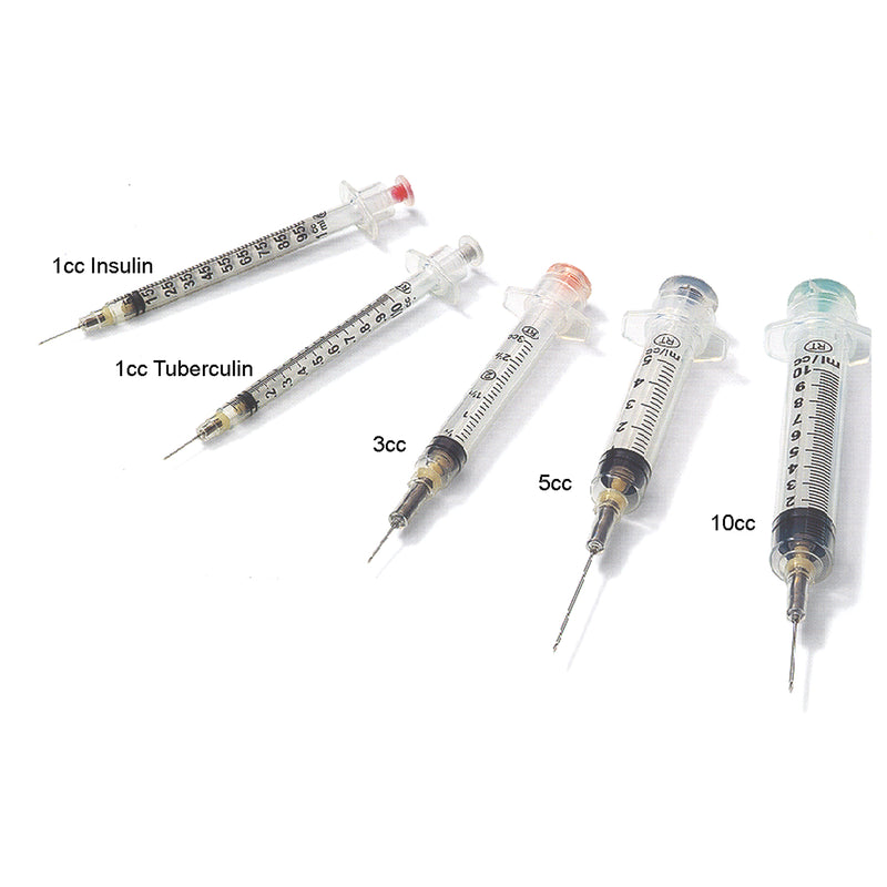 RETRACTABLE VANISHPOINT® TUBERCULIN SAFETY SYRINGE