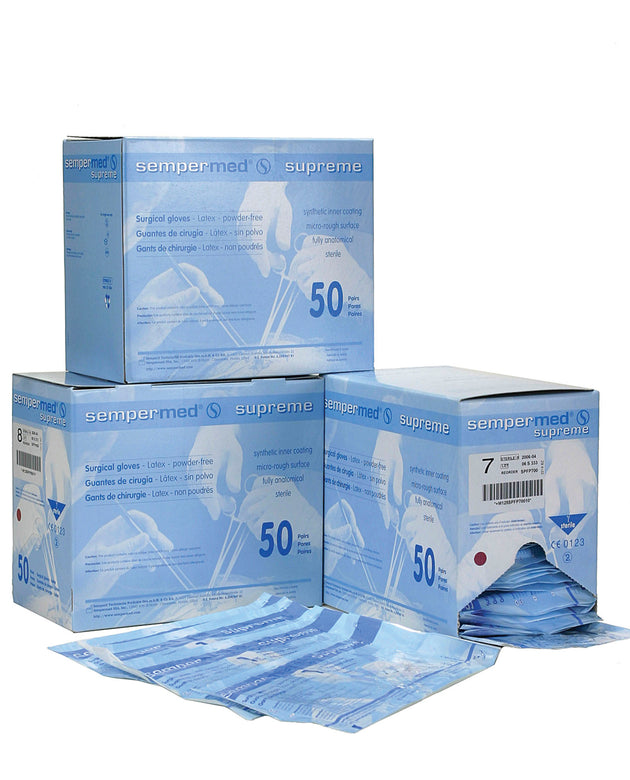 SEMPERMED SUPREME LATEX POWDER FREE GLOVE
