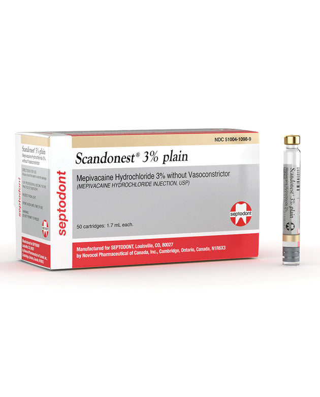 SEPTODONT SCANDONEST ANESTHETIC