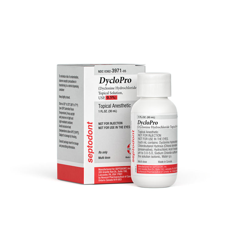 SEPTODONT DYCLOPRO TOPICAL ANESTHETIC SOLUTION