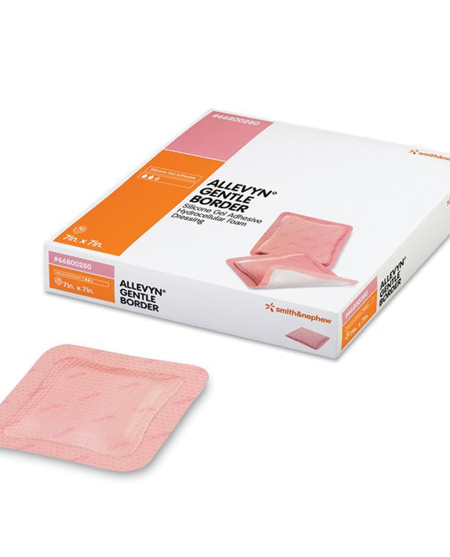 SMITH & NEPHEW ALLEVYN™ GENTLE BORDER SACRUM DRESSING