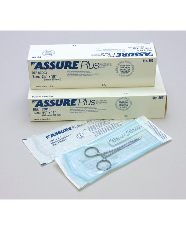 SULTAN ASSURE PLUS™ STERILIZATION POUCHES