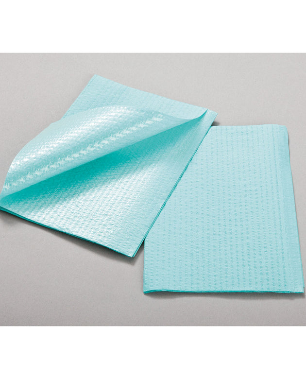 TIDI 2-PLY TISSUE/POLY TOWEL & BIB