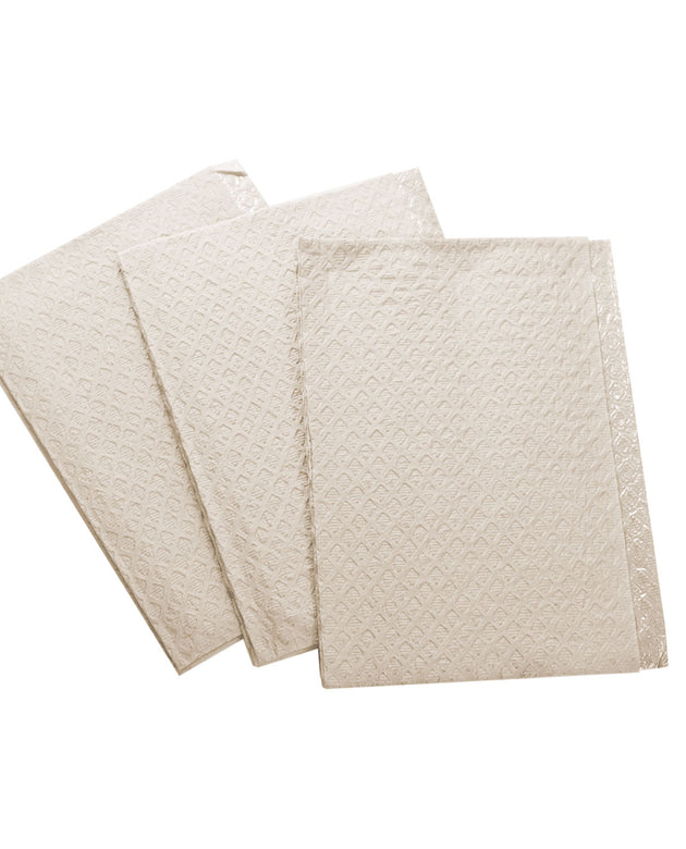 TIDI 3-PLY TISSUE/POLY TOWEL & BIB