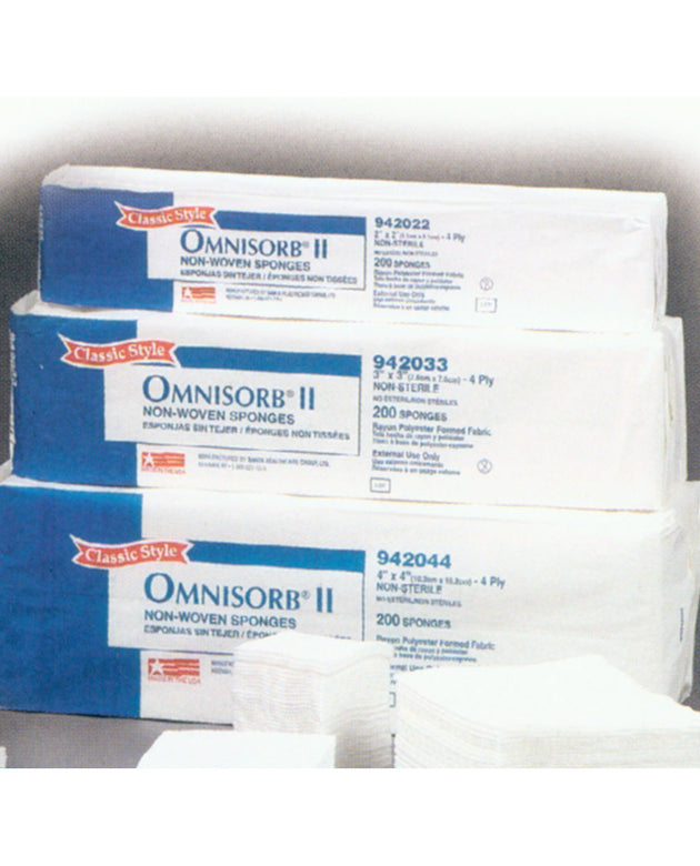 TIDI OMNISORB® 4-PLY NON-STERILE NONWOVEN SPONGES