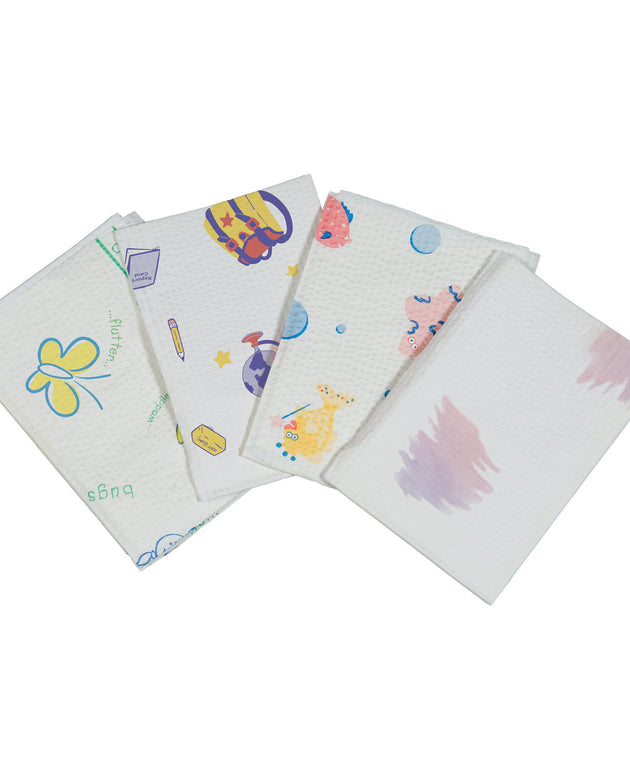 TIDI 2-PLY TISSUE/POLY TOWEL & BIB