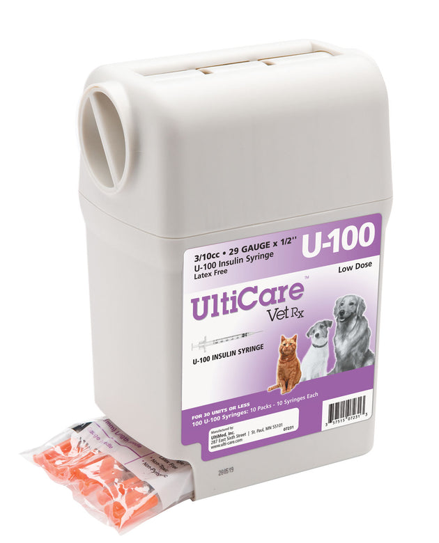 ULTIMED ULTRICARE VETRX DIABETES CARE INSULIN SYRINGES